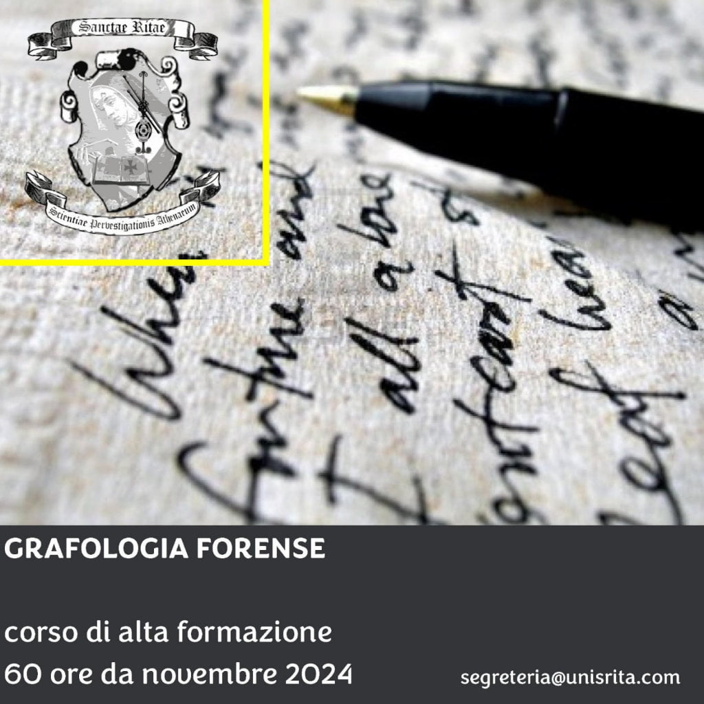 corso grafologia forense